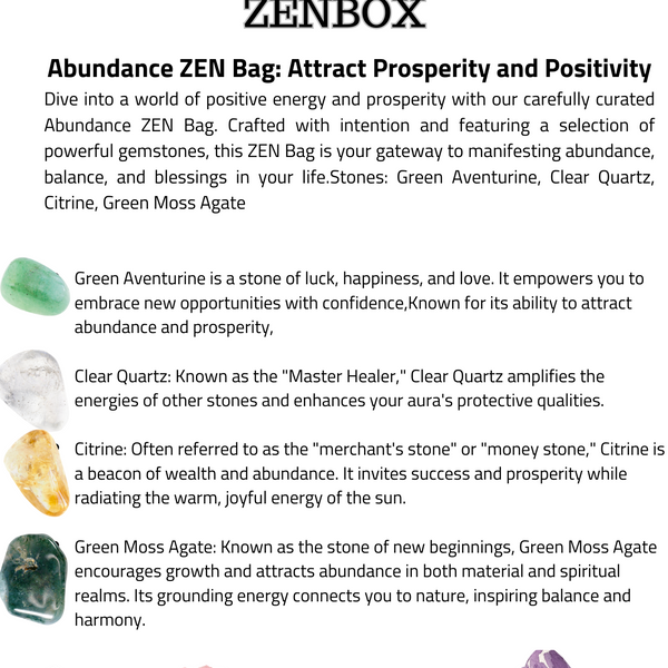 ZENBAG -ABUNDANCE