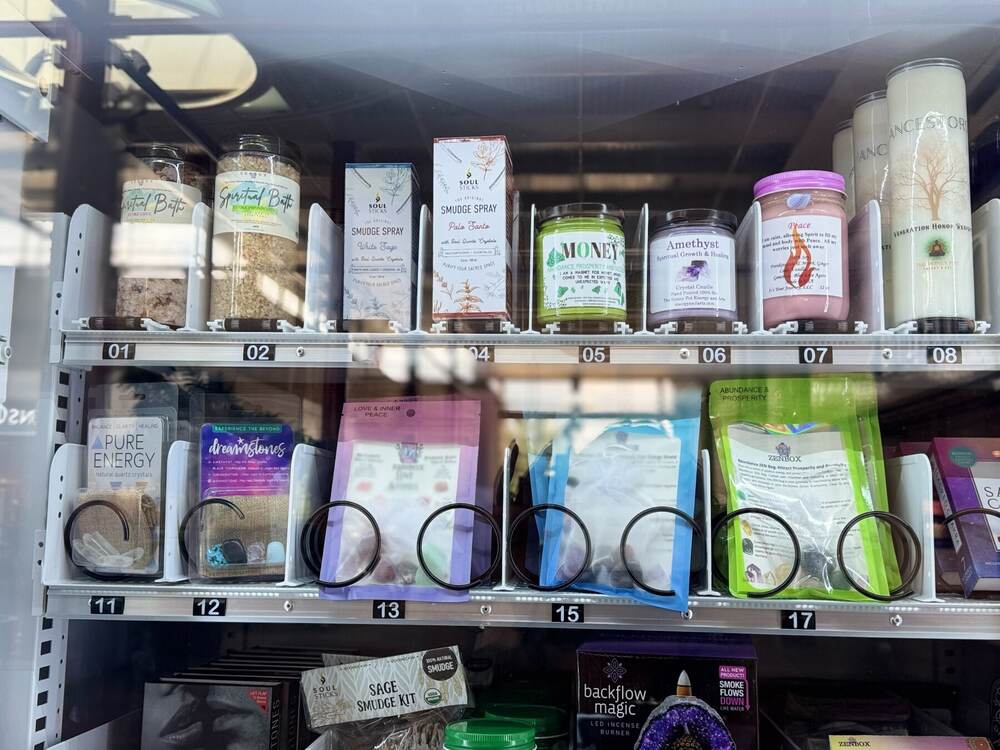 ZenBox spiritual baths, smudge sprays, crystal candles, and intention kits