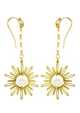 Solar Radiance Earrings – Crystal Dangles